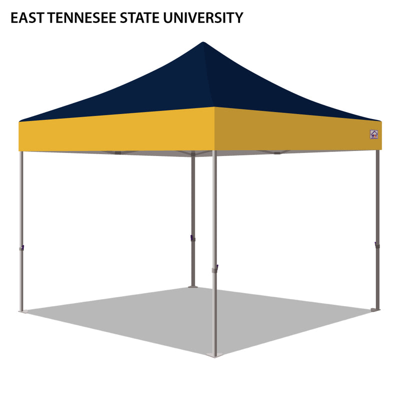 East Tennessee State University Colored 10x10