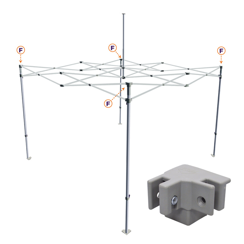 DS Part F.  | 2-Way Outer Leg Bracket