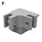 DS Part F.  | 2-Way Outer Leg Bracket - Impact Canopies USA