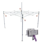 DS Part G. | 2-Way Outer Leg Slider Bracket - Impact Canopies USA