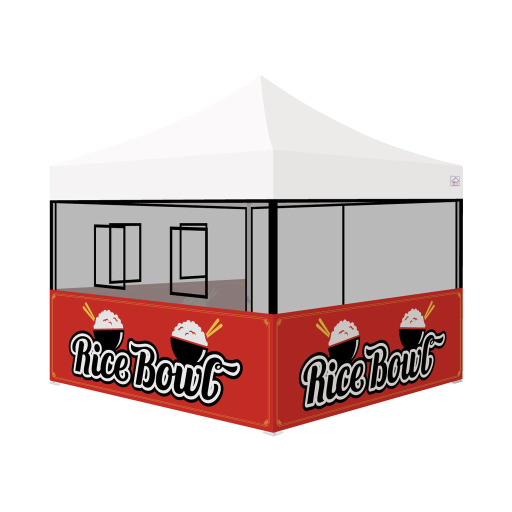 Custom Branded Side Wall