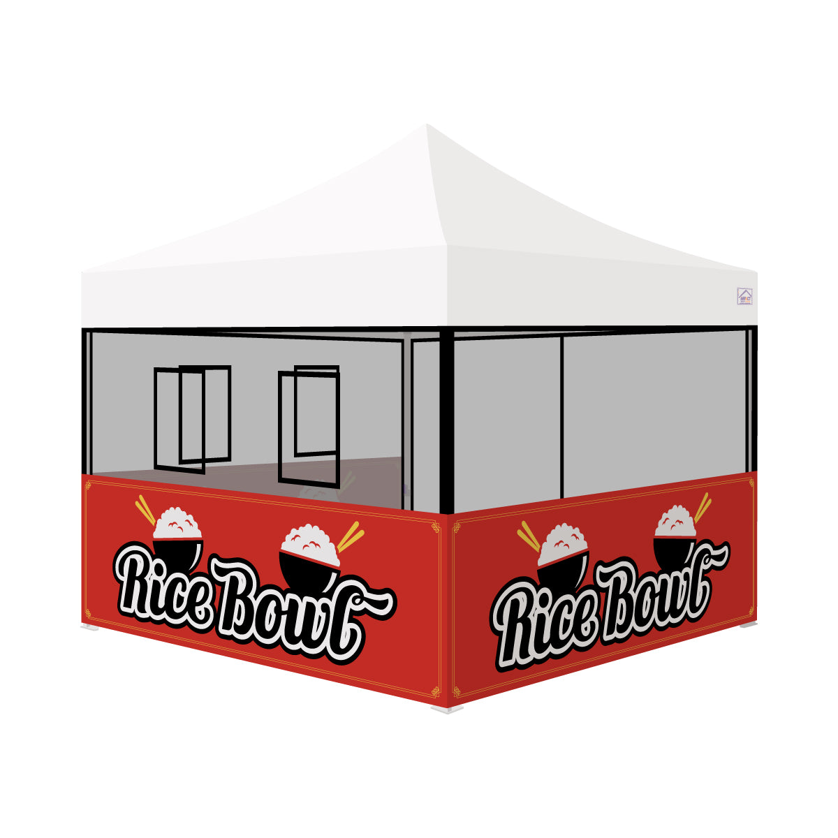 Custom Branded Side Wall