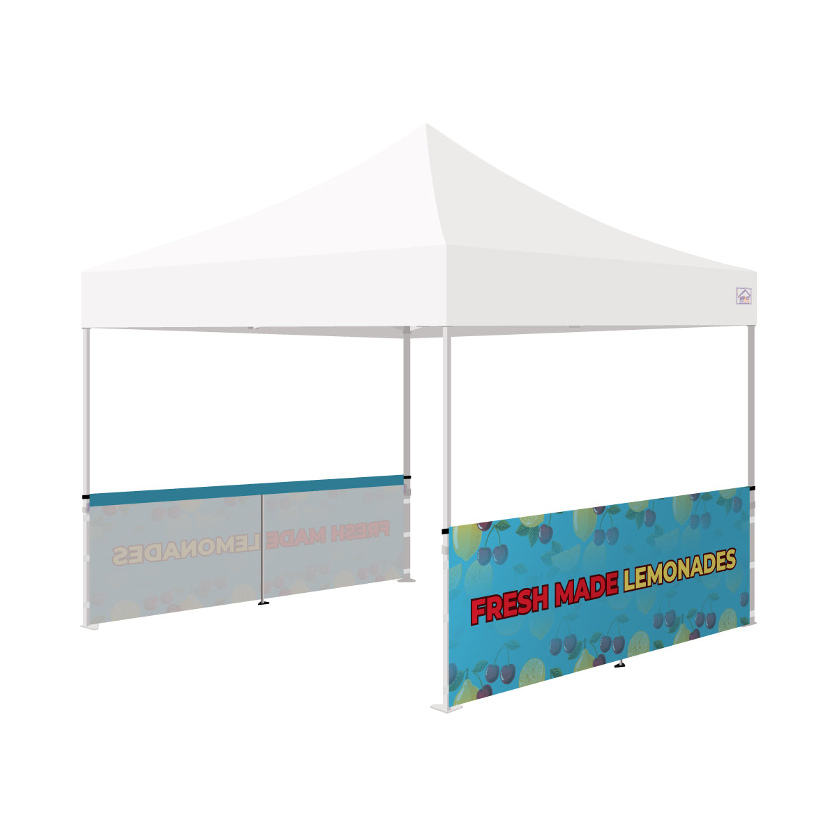 10' Custom Branded Rail Skirt Set