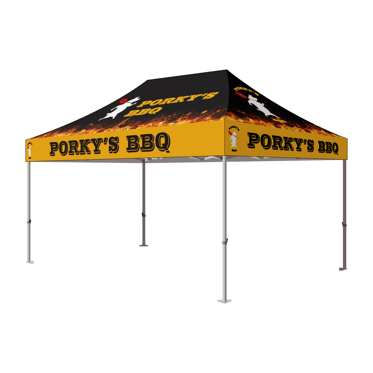 10x15 Pro Custom Branded Canopy Kit