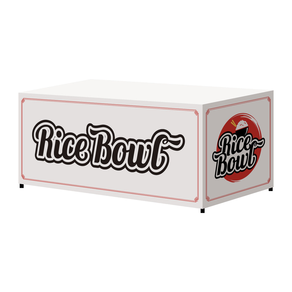 Custom Branded Table Cover - Fitted