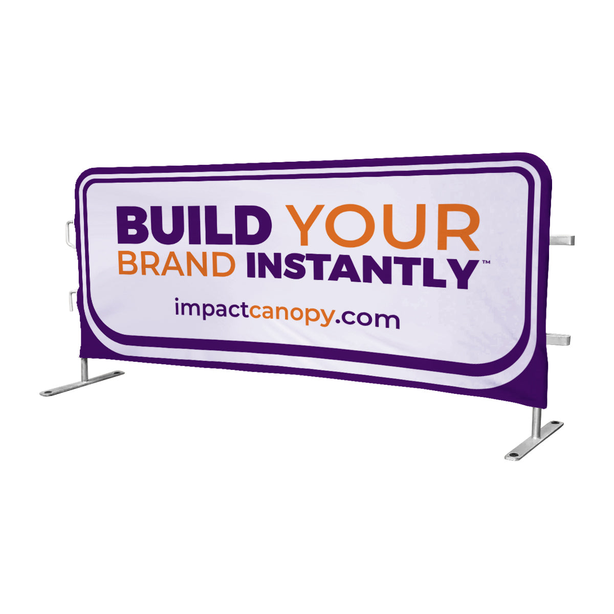 Custom Printed Barricade Cover