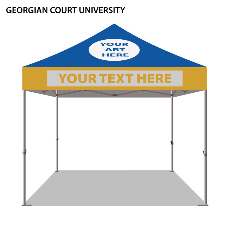Georgian Court University Colored 10x10