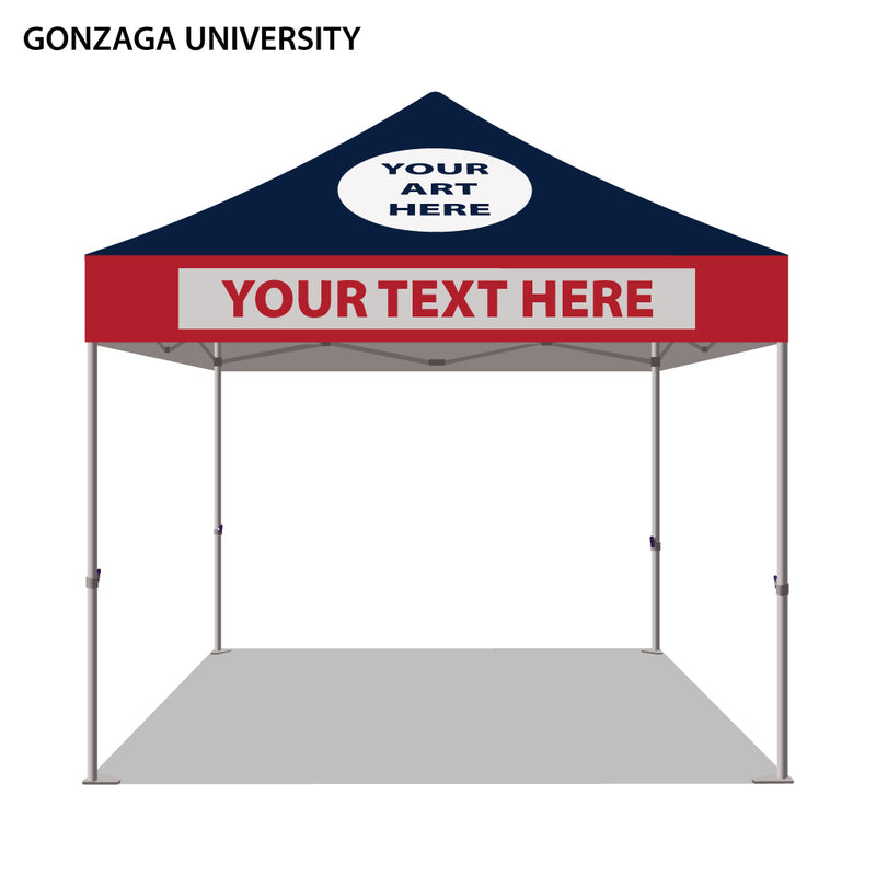 Gonzaga University Colored 10x10