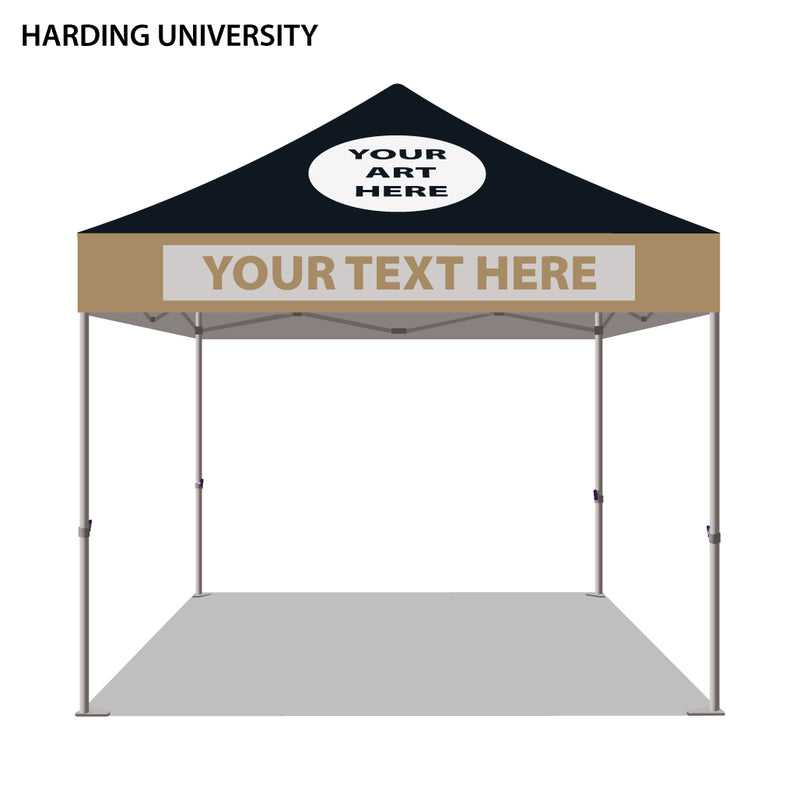 Harding University Colored 10x10