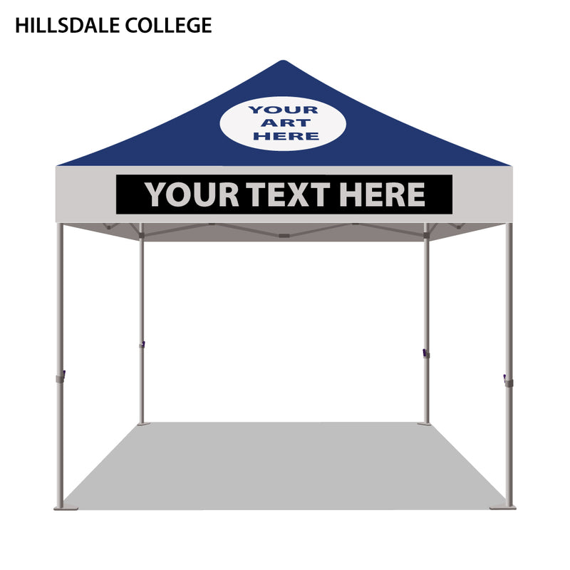 Hillsdale College Colored 10x10