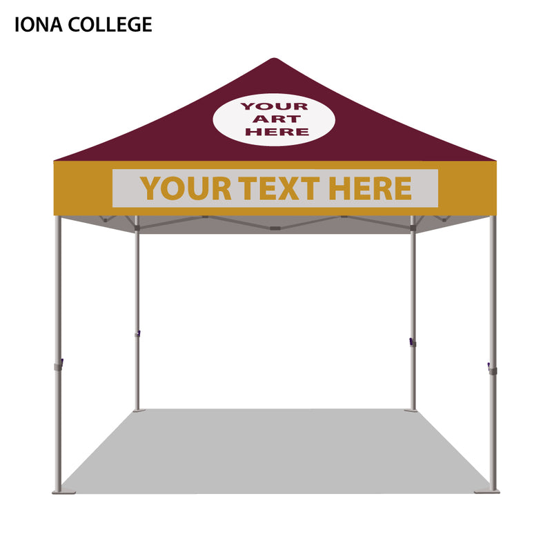 Iona College Colored 10x10