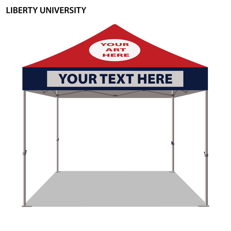 Liberty University Colored 10x10