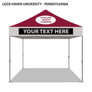 Lock Haven University of Pennsylvania Colored 10x10