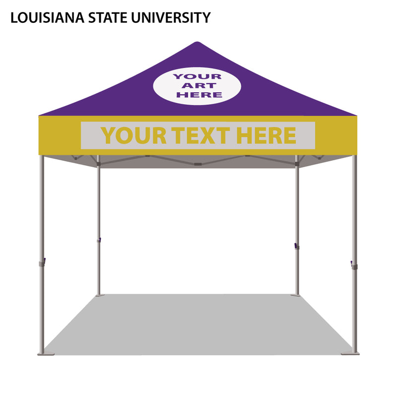 Louisiana State University Colored 10x10