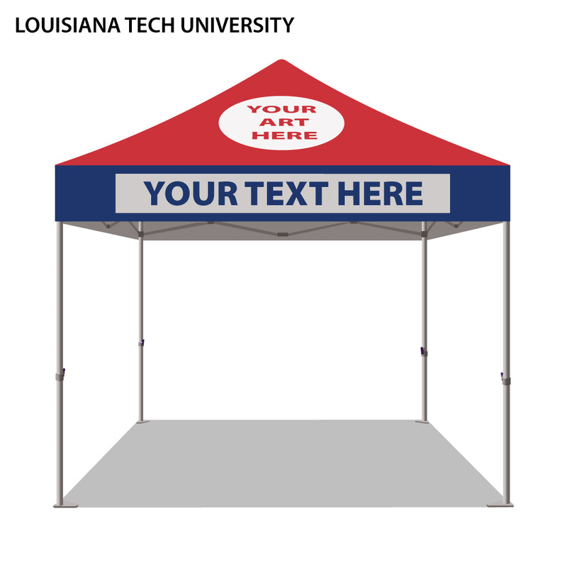 Louisiana Tech University Colored 10x10