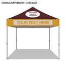 Loyola University Chicago Colored 10x10