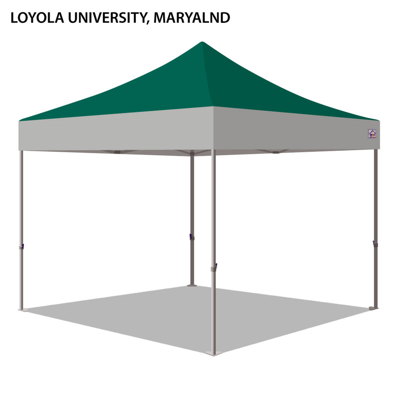 Loyola University Maryland Colored 10x10