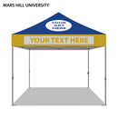 Mars Hill University Colored 10x10