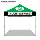Marshall University Colored 10x10