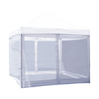 SUMMER MUST HAVE!! Mosquito Net Bug Blocker Kit - 10x10 Mesh Canopy Side Walls