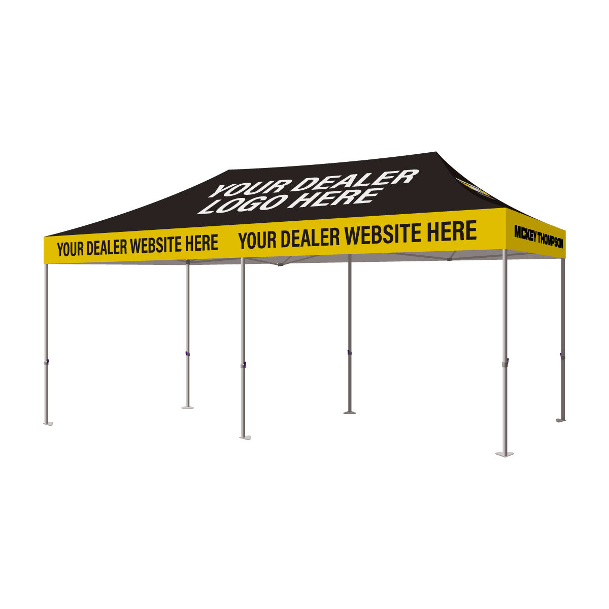 10x20 Mickey Thompson Branded Canopy Kit