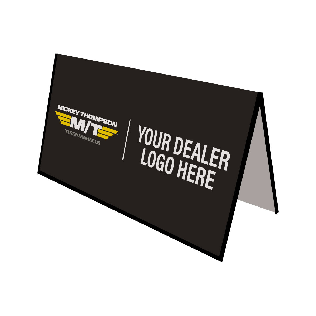 Mickey Thompson Branded Field Board Sign