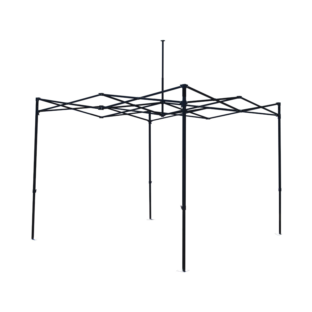 canopy tent frame ml 10x10 Industrial Aluminum Frame Replacement Black