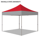 Nicholls State University Colored 10x10
