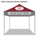 North Carolina Central University Colored 10x10