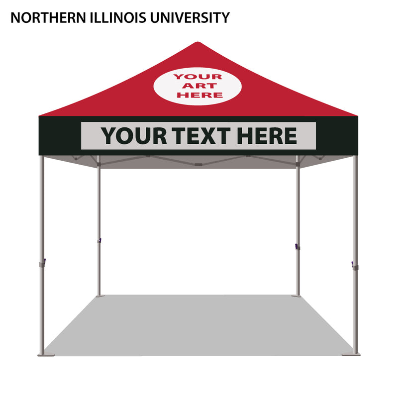 Northern Illinois University Colored 10x10