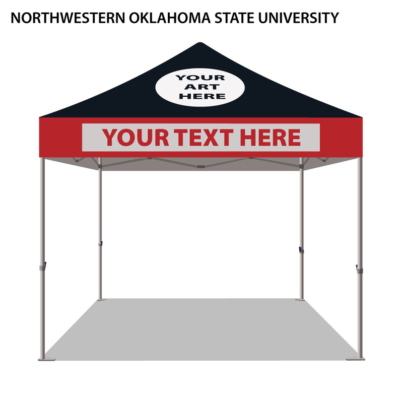 Northwestern Oklahoma State University Colored 10x10