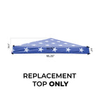 Slant Leg Pop Up Canopy Tent Replacement Top - Fits Slant Leg Frame Base with 8x8 Top - Impact Canopies USA