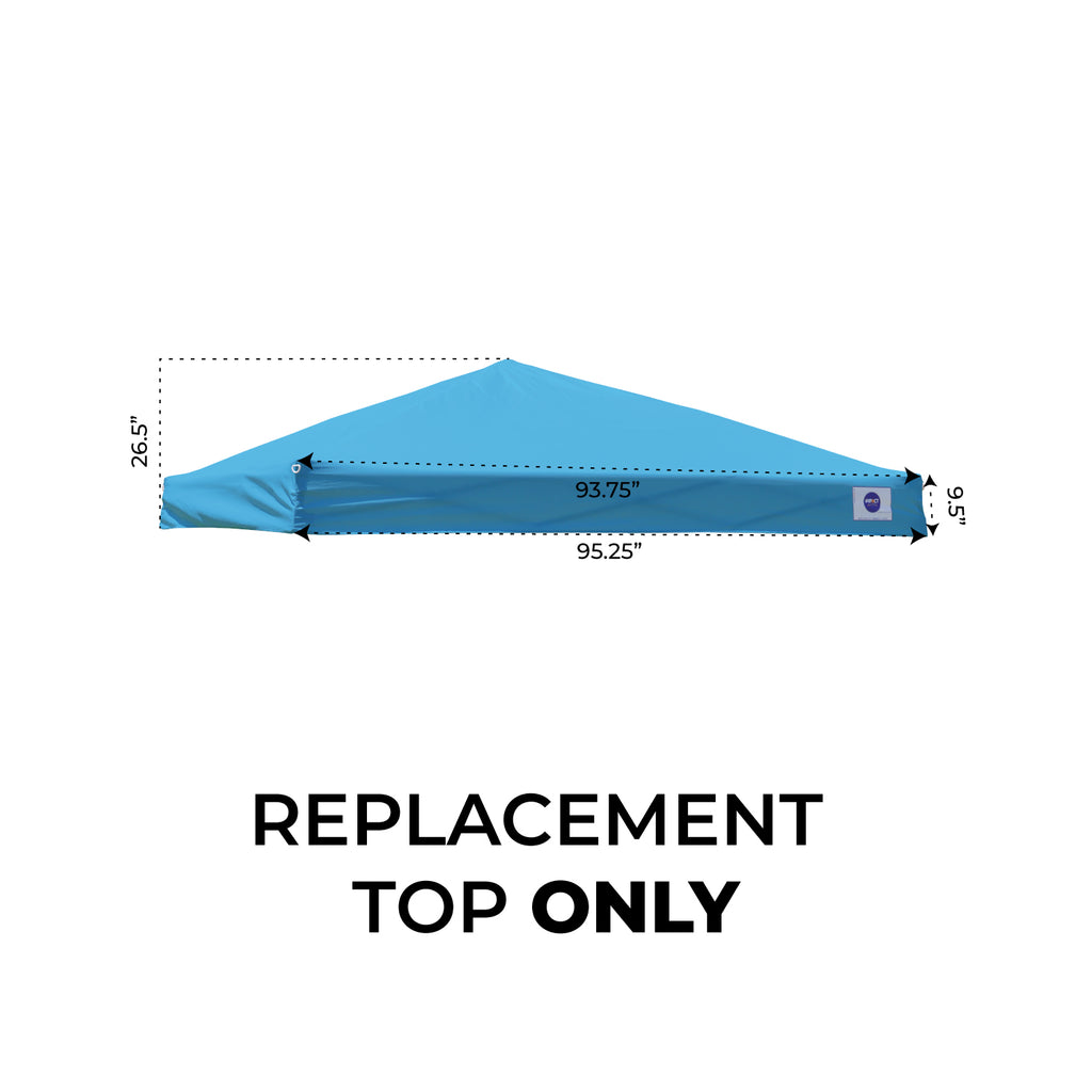 Slant Leg Pop Up Canopy Tent Replacement Top - Fits Slant Leg Frame Base with 8x8 Top - Impact Canopies USA