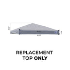 Slant Leg Pop Up Canopy Tent Replacement Top - Fits Slant Leg Frame Base with 8x8 Top - Impact Canopies USA