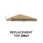 Slant Leg Pop Up Canopy Tent Replacement Top - Fits Slant Leg Frame Base with 8x8 Top - Impact Canopies USA