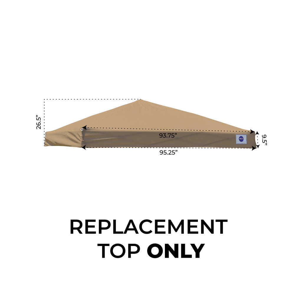 Slant Leg Pop Up Canopy Tent Replacement Top - Fits Slant Leg Frame Base with 8x8 Top - Impact Canopies USA