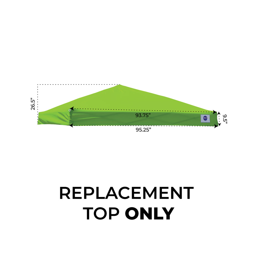 Slant Leg Pop Up Canopy Tent Replacement Top - Fits Slant Leg Frame Base with 8x8 Top - Impact Canopies USA