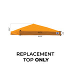 Slant Leg Pop Up Canopy Tent Replacement Top - Fits Slant Leg Frame Base with 8x8 Top - Impact Canopies USA