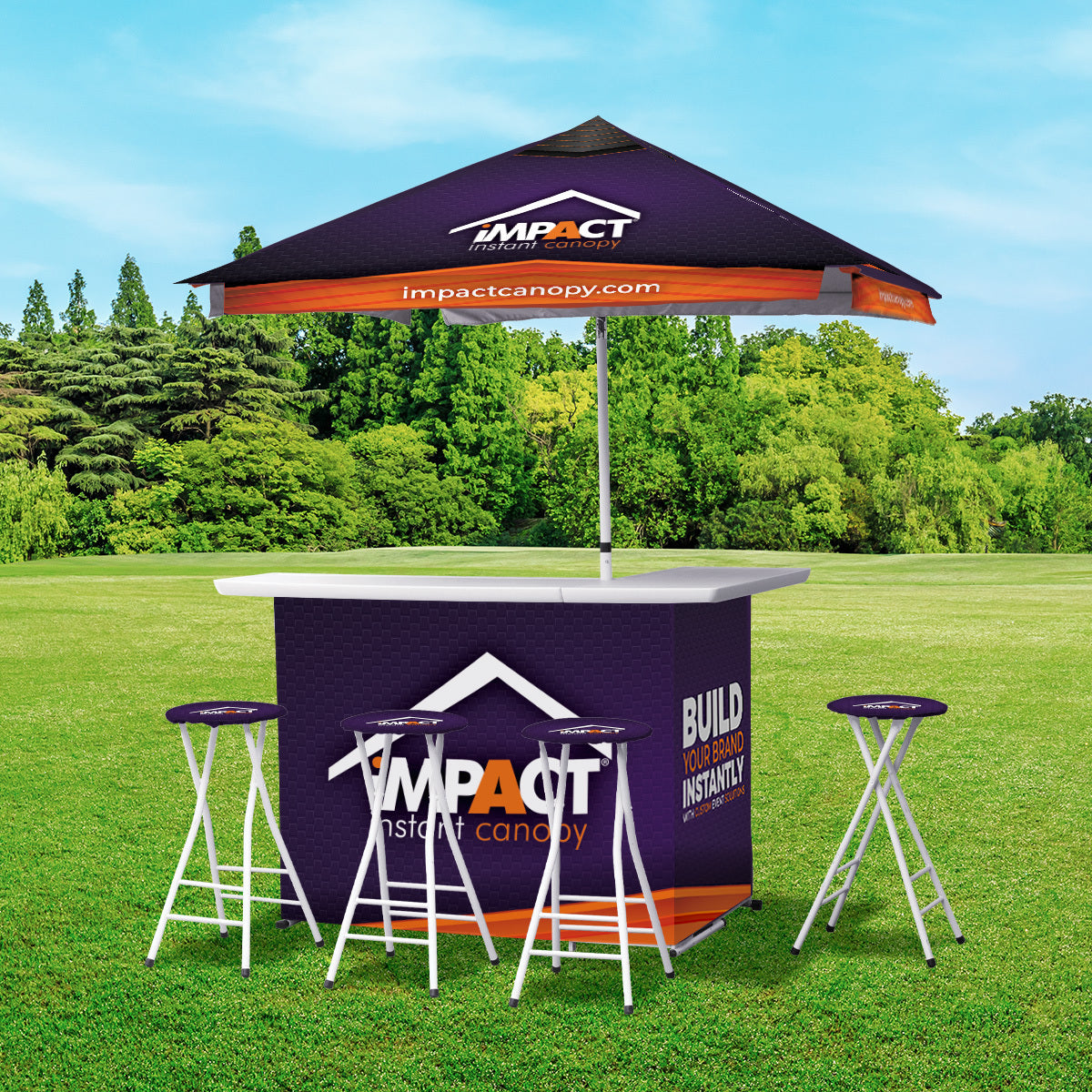 Custom Printed Portable Event Brand Bar Set