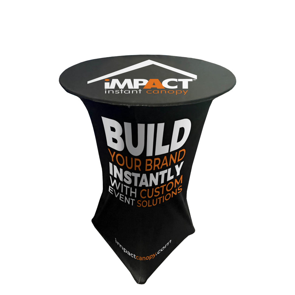 Custom Stretch Pub Bistro Table Cover