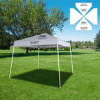 Custom Branded  10x10 Slant Leg Canopy