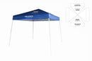 Custom Branded  10x10 Slant Leg Canopy