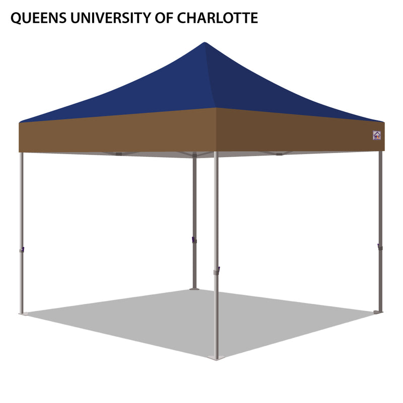Queens University of Charlotte Colored 10x10