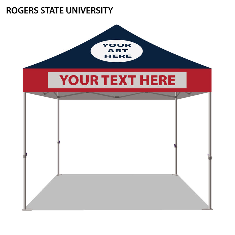 Rogers State University Colored 10x10