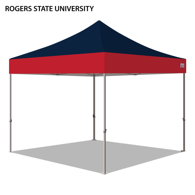 Rogers State University Colored 10x10