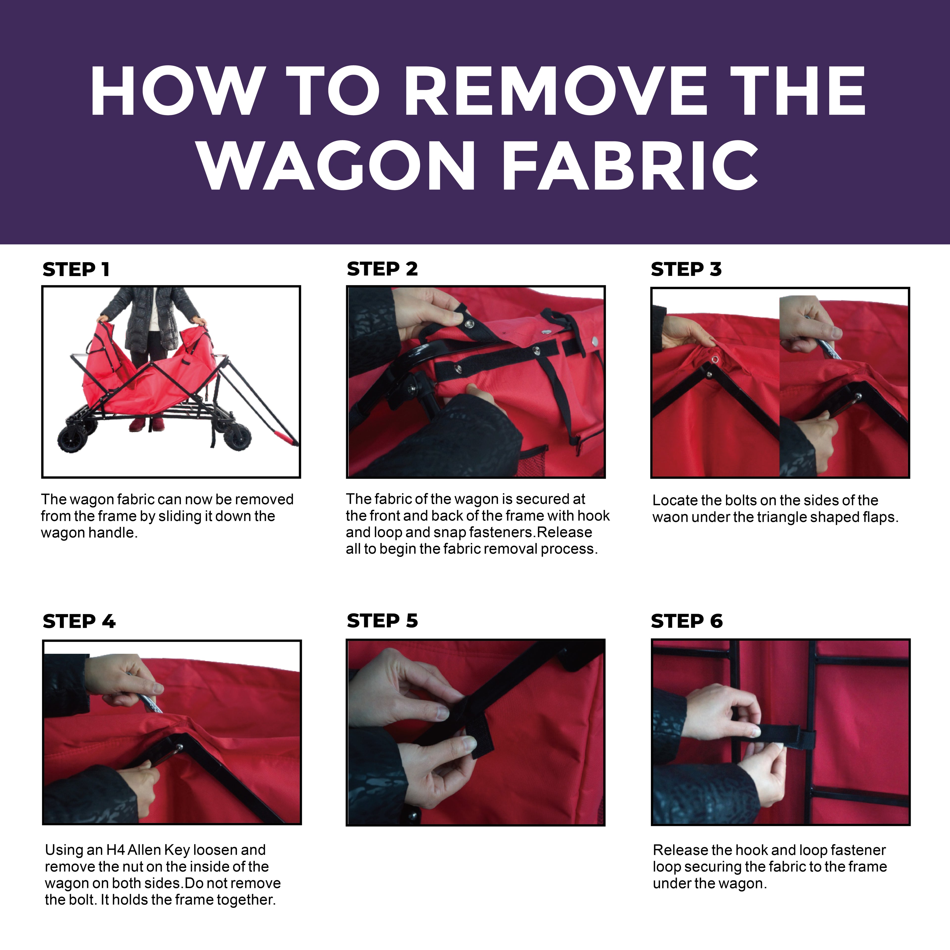 All-Terrain EXTRA LARGE Folding Wagon