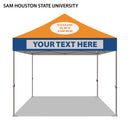 Sam Houston State University Colored 10x10