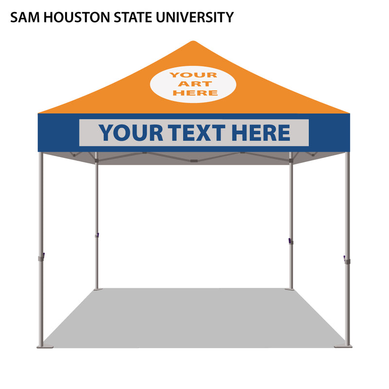 Sam Houston State University Colored 10x10