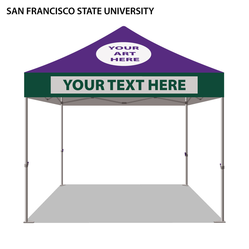 San Francisco State University Colored 10x10