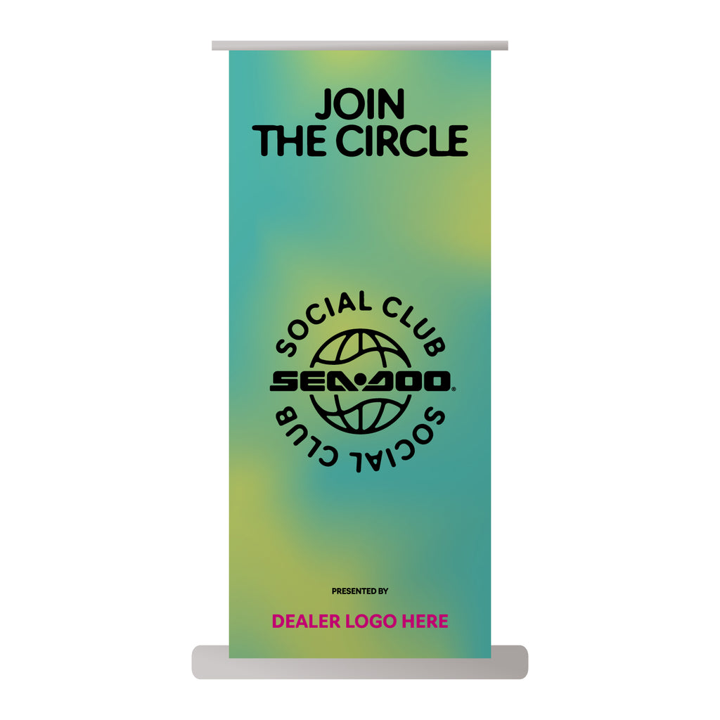 BRP Branded Rollup Banner